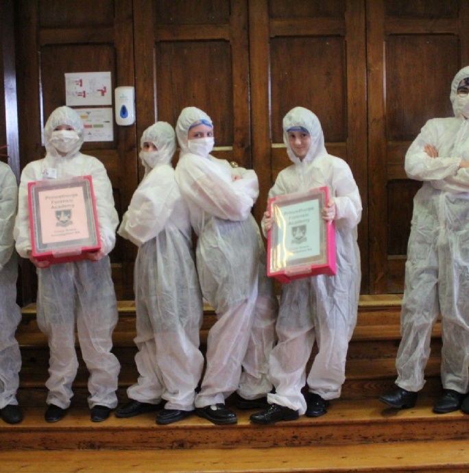 News » Princethorpe’s Police Department Solve The Crime Scene Challenge